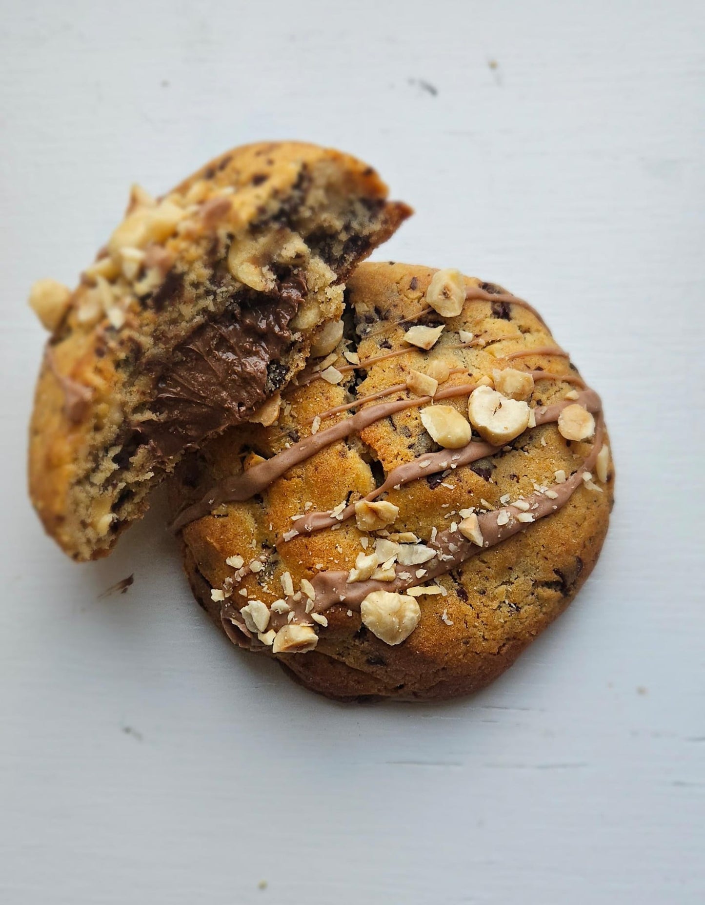 Hazelnut chocolate chip cookie